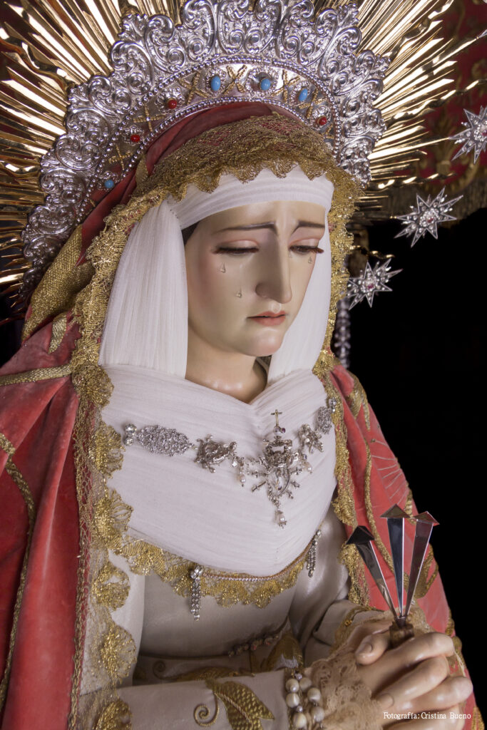 Nuestra Señora de los Dolores de Granada preparada para un nuevo Lunes Santo de Granada de 2024